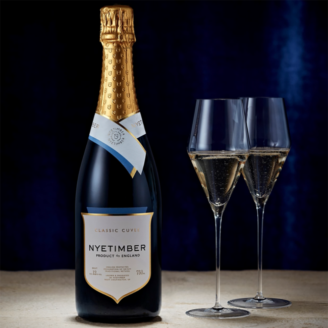 Classic Cuvee Brut Sparkling Englischer Schaumwein 0.75 l 12% vol