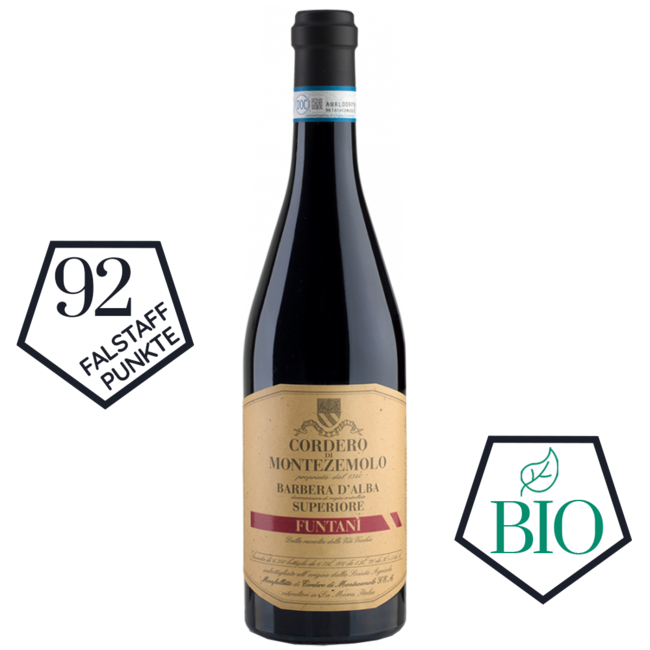 Barbera d'Alba Superiore Funtani DOC BIO 2021 0.75 l