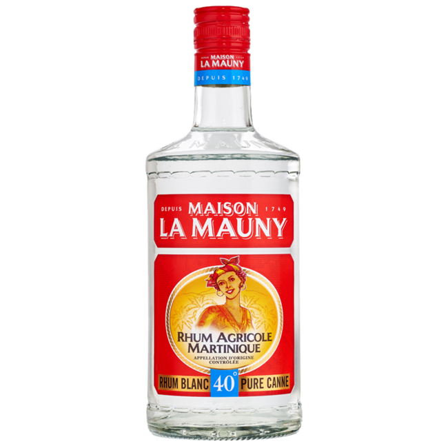 Rhum Blanc Agricole Martinique 1.0 l 40% vol