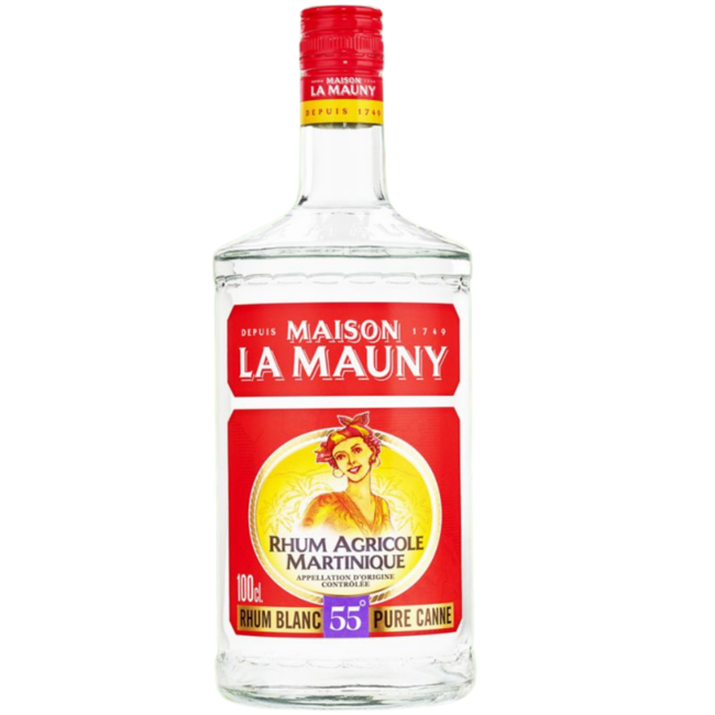 Rhum Blanc Agricole Martinique 1.0 l 55% vol