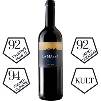La Massa / Toskana, Panzano in Chianti La Massa Toscana IGT 2021 Doppelmagnum Jeroboam in OHK 3,0 l