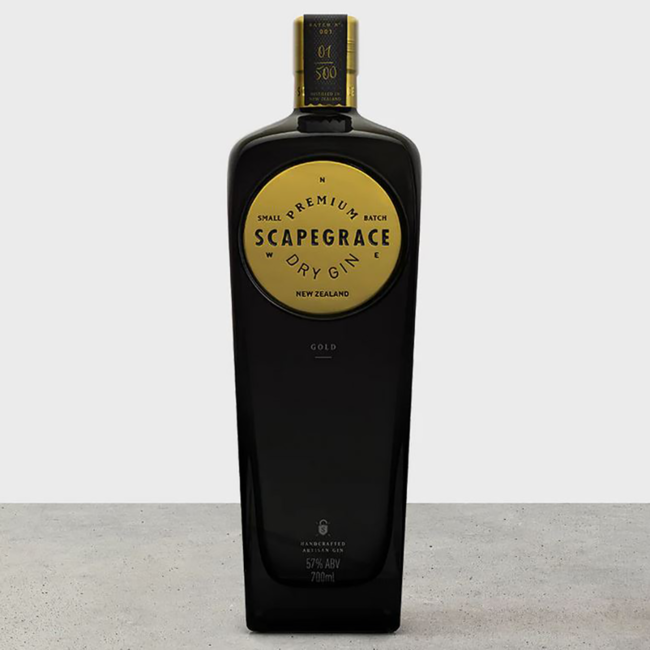 Scapegrace Gold Small Batch Premium Dry Gin 0.7 l 57% vol