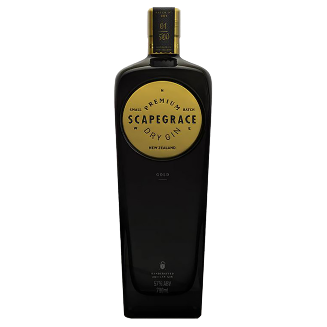 Scapegrace Gold Small Batch Premium Dry Gin 0.7 l 57% vol