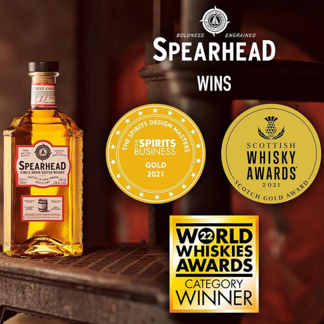 Spearhead Single Grain  Scotch Whisky 0.7 l 43% vol