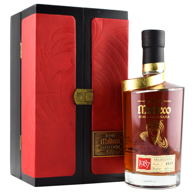 Malteco Seleccion 1987 Rum Holzbox 0.7 l 40% vol