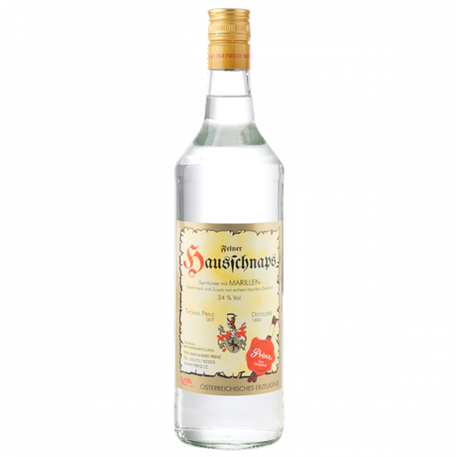 Prinz Hausschnaps Marille 1.0 l 34% vol