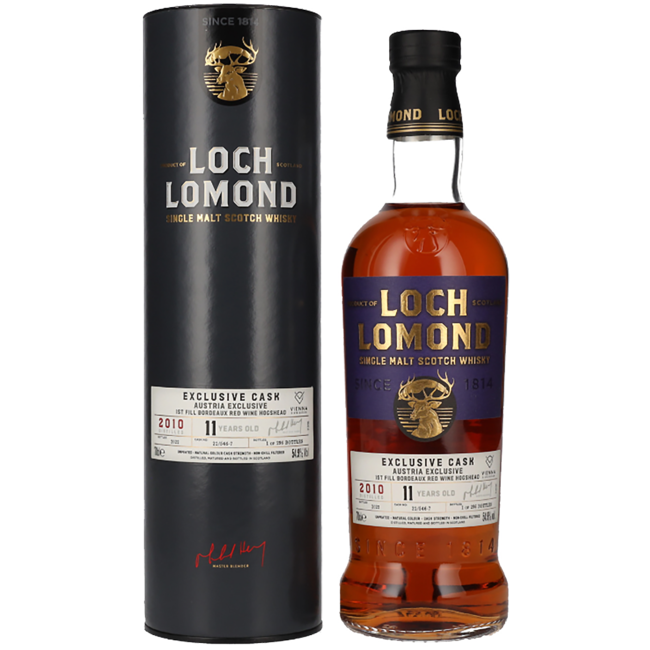 Loch Lomond 11 Years Old Austria Exclusive Cask Strength 2010 Single Malt Scotch Whisky 0.7 l 54.90% vol