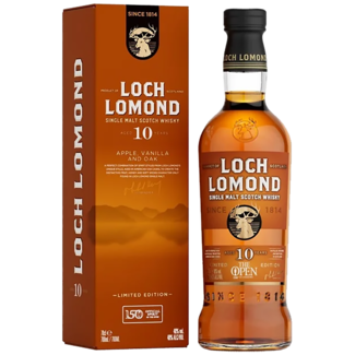 Loch Lomond / Schottland, Highlands Loch Lomond 10 Years Old The OPEN Limited Edition 2022 Single Malt Whisky 0.7 l 40% vol