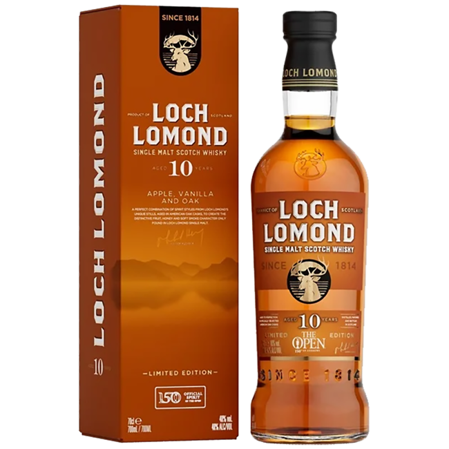 Loch Lomond 10 Years Old The OPEN Limited Edition 2022 Single Malt Whisky 0.7 l 40% vol