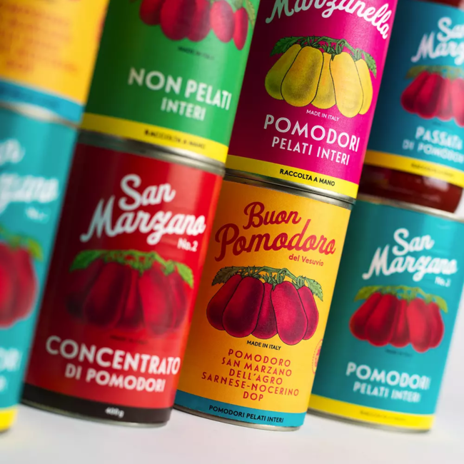 Pomodori pelati interi di San Marzano No. 2 (400g)