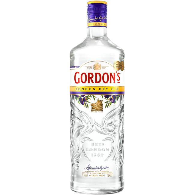 Gordon's London Dry Gin 1.0 l 37.50% vol