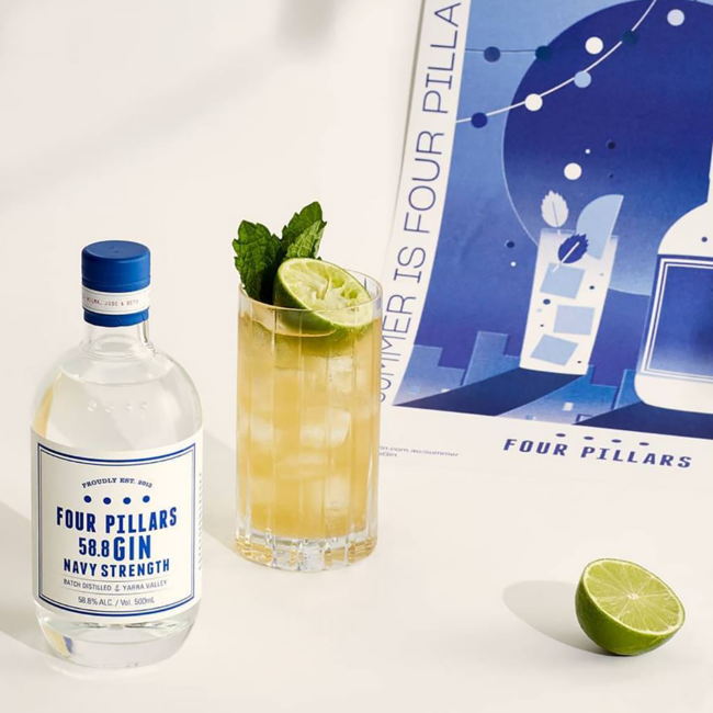 Four Pillars Navy Strength Gin 0.7 l 58.8% vol