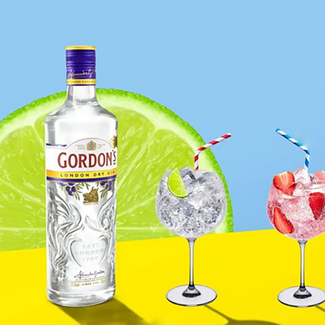 Gordon's London Dry Gin 1.0 l 37.50% vol