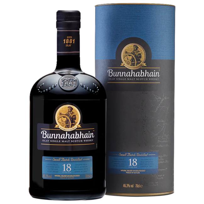 Bunnahabhain 18 Years Old Islay Single Malt Scotch Whisky 0.7 l 46.30% vol