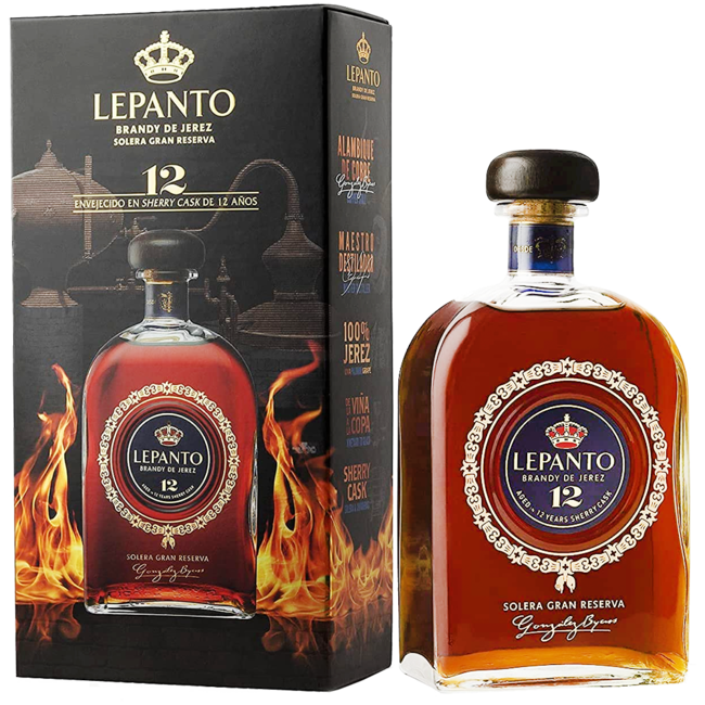 Lepanto Solera Gran Reserva 12 Years Old Brandy 0.7 l 36% vol