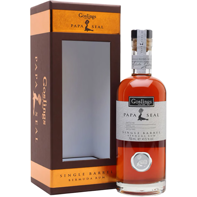 Goslings Papa Seal Single Barrel Bermuda Rum 0.7 l 41.5% vol