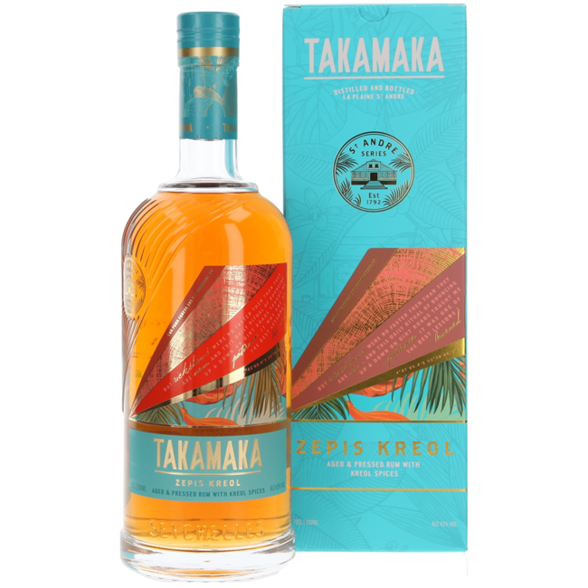 Takamaka Zepis Kreol St. Andre Series Rum 0.7 l 43% vol