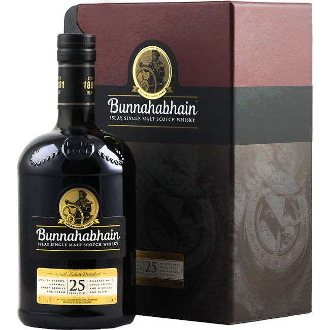 Bunnahabhain 25 Years Old Islay Single Malt Scotch Whisky 0.7 l 46.30% vol