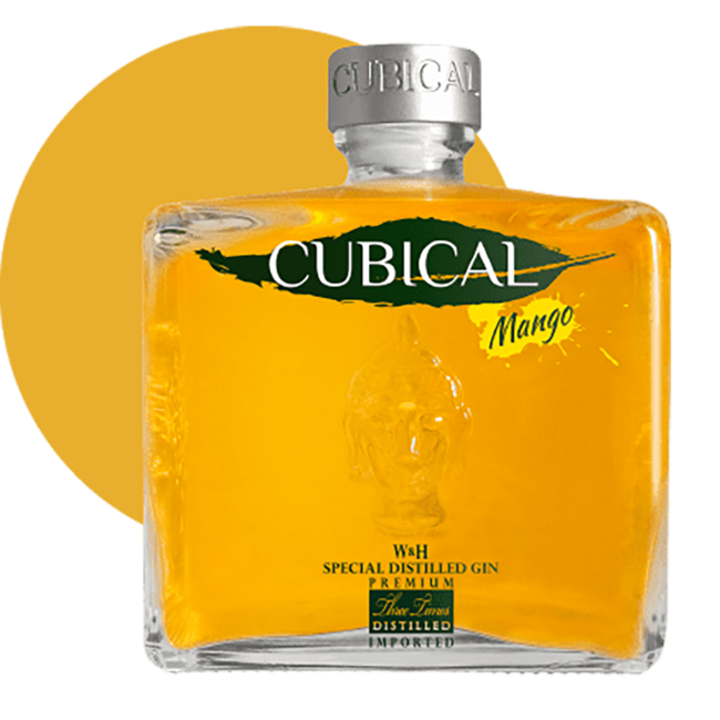 Cubical Premium Special Distilled Gin Mango 0.7 l 37.5% vol