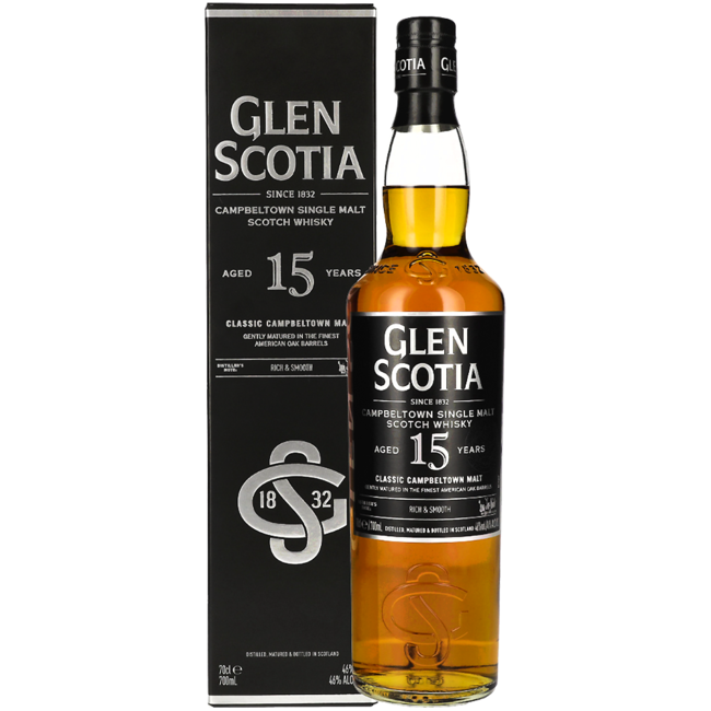 Glen Scotia 15 Years Single Malt Scotch Whisky 0.7 l 46% vol