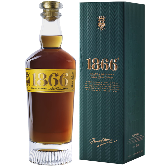 1866 Brandy Solera Gran Reserva in GB 0.7 l 40% vol