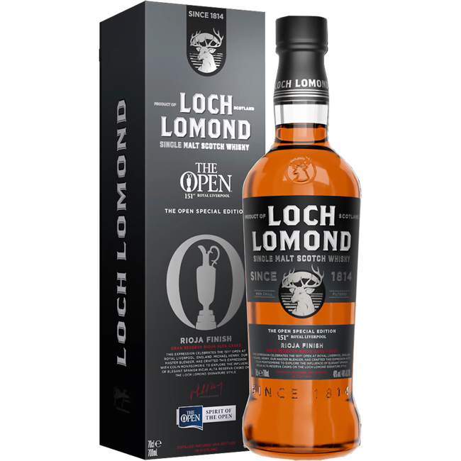 Loch Lomond THE 151th OPEN ROYAL LIVERPOOL Special Edition 2023 Single Malt Whisky 0.7 l 46% vol