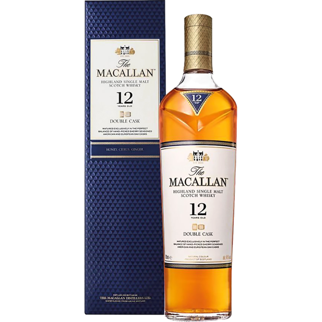 Macallan 12 Years Old Double Cask Highland Single Malt Scotch Whisky 0.7 l 40% vol