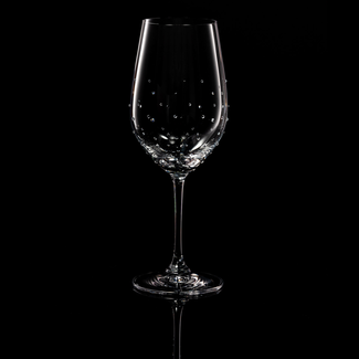 Luxor Crystal / Österreich, Mils Luxor Crystal Riedel Weinglas "CABERNET BLANC" 380 ml (2 Stück)