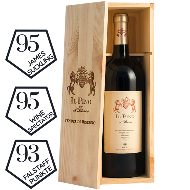 Il Pino di Biserno Toscana IGT in OHK 2023 Magnum 1.50 l