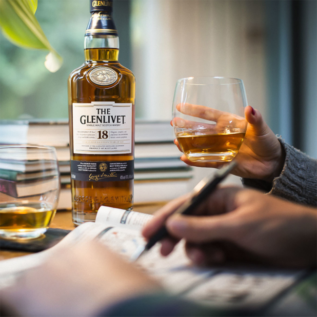 The Glenlivet 18 Years Old Speyside Single Malt Scotch Whisky 0.7 l 40% vol