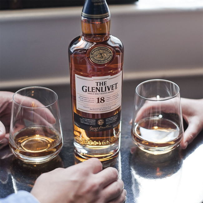 The Glenlivet 18 Years Old Speyside Single Malt Scotch Whisky 0.7 l 40% vol