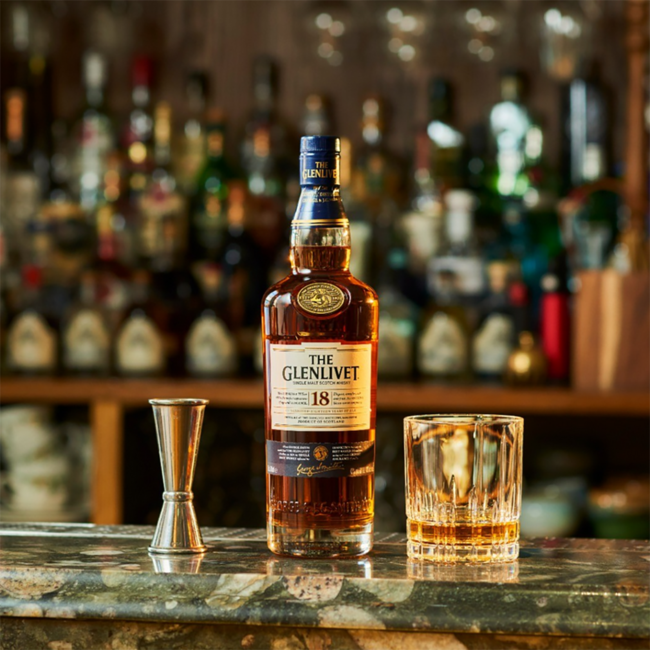 The Glenlivet 18 Years Old Speyside Single Malt Scotch Whisky 0.7 l 40% vol