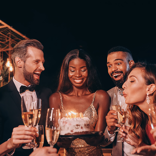 Jute Weinbeutel - Rot & Natur 1er