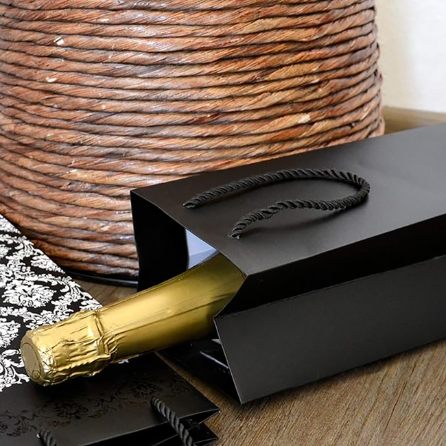 Tragetasche - Glückwünsche - Weintasche 1er