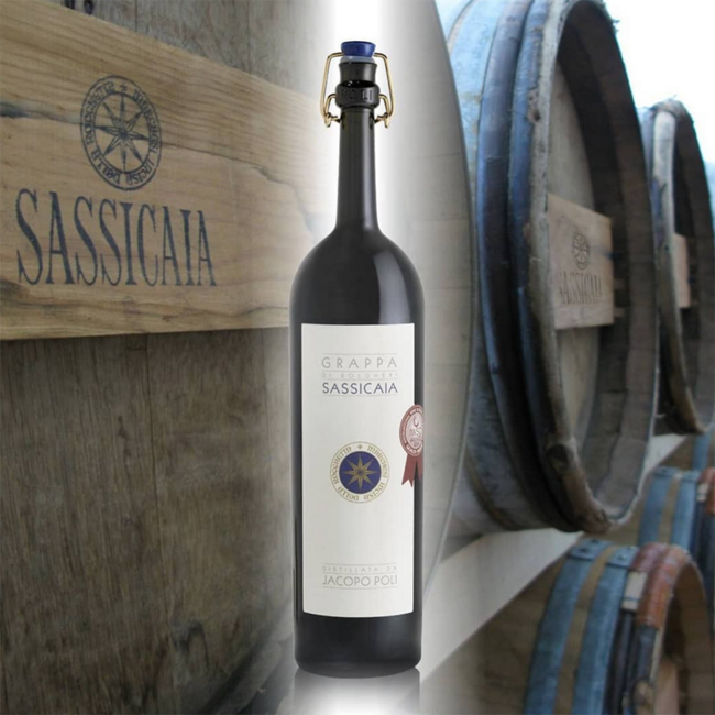 Grappa Barili di Sassicaia 0.5 l 40% vol
