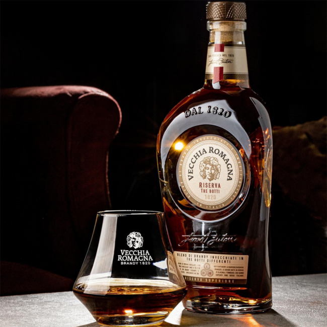 Vecchia Romagna Riserva Tre Botti Brandy 0.7 l 40.80 % vol