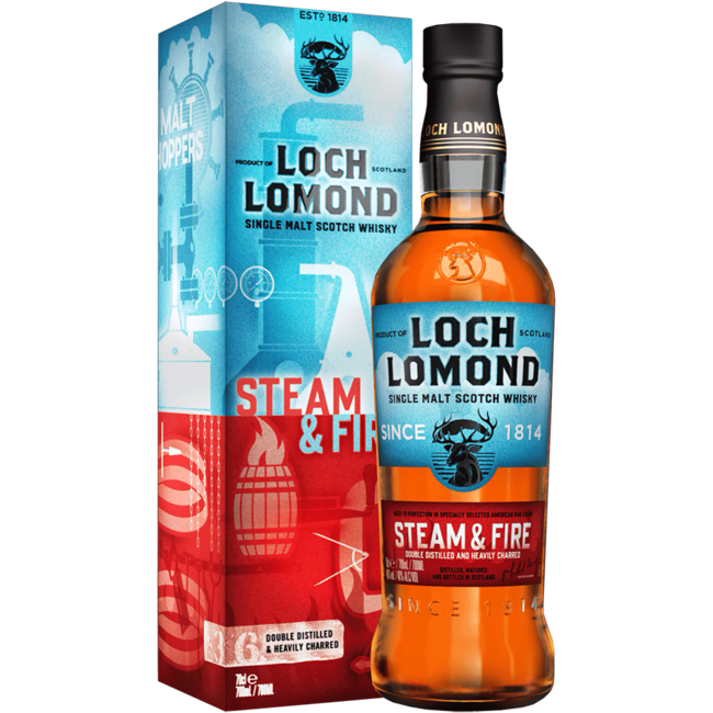 Loch Lomond STEAM & FIRE Single Malt Scotch Whisky 0.7 l 46% vol