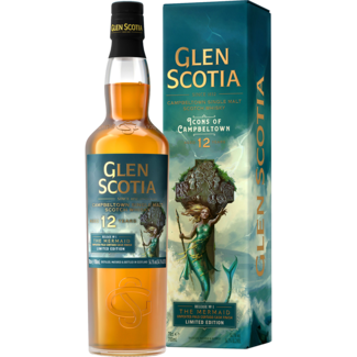 Glen Scotia / Schottland, Campbeltown Glen Scotia Icons of Campbeltown Mermaid Nr. 1 - Die Meerjungfrau 12 Years Old Single Malt Scotch Whisky 0.7 l 54.10 % vol