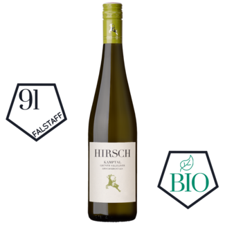 Hirsch / Kamptal, Langenlois Grüner Veltliner Hirschvergnügen DAC BIO 2022 0.75 l