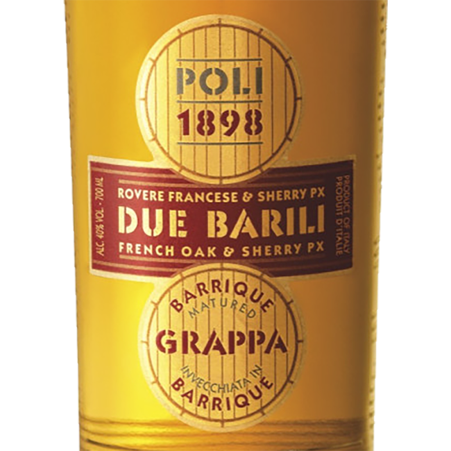 Due Barili Grappa 0.7 l 40% vol