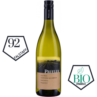 Prieler / Österreich, Burgenland, Schützen am Gebirge Pinot Blanc Weissburgunder Ried Seeberg Bio 2024 0.75 l