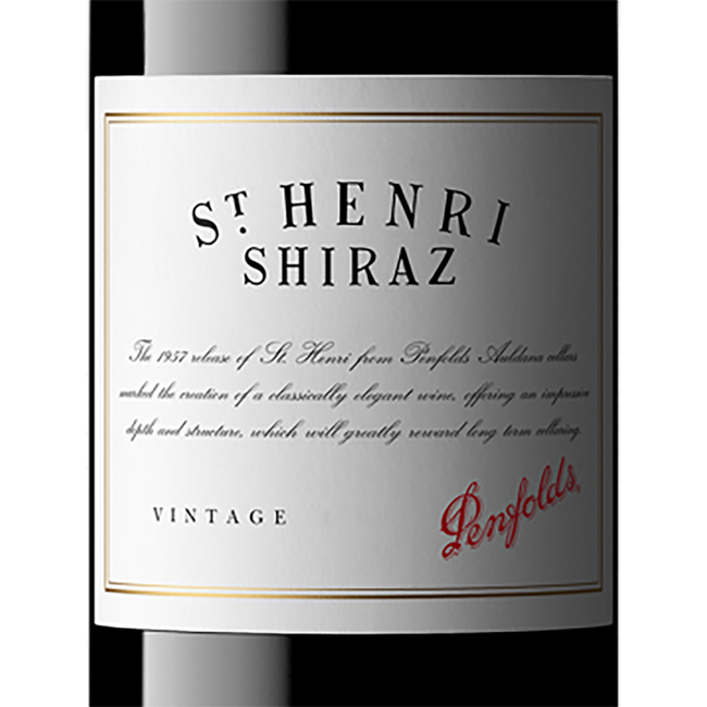 St Henri Shiraz 2022 0.75 l