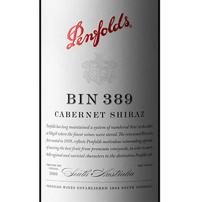 Bin 389 Cabernet Shiraz 2021 0.75 l