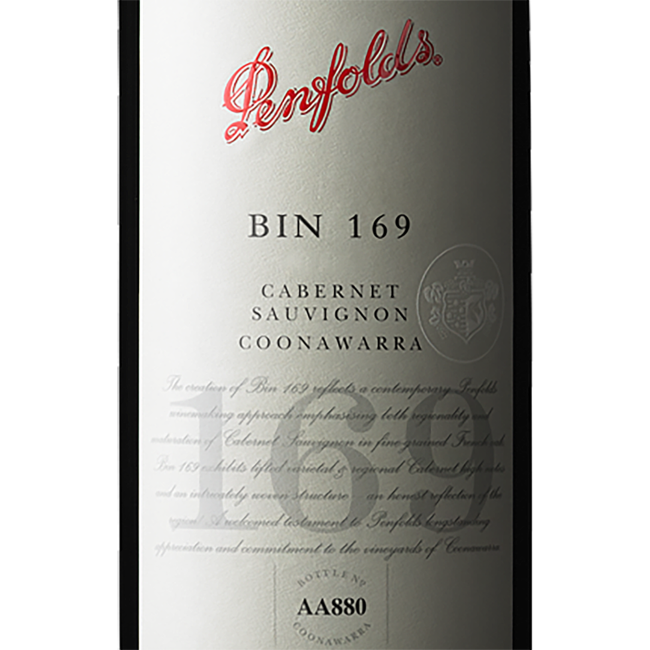 Bin 169 Cabernet Sauvignon Coonawarra 2019 0.75 l