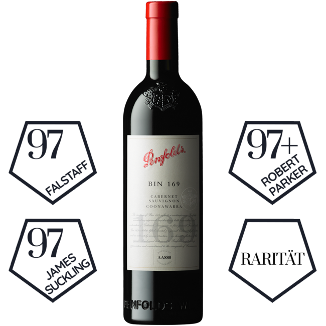 Bin 169 Cabernet Sauvignon Coonawarra 2019 0.75 l