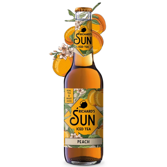 Richard's Sun Iced Tea Peach 6x 0.33 l