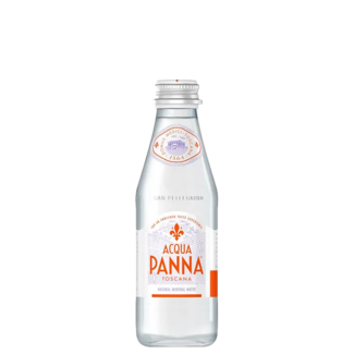 San Pellegrino / Italien, Bergamo Acqua Panna Mineralwasser Glas Einweg 0.25 l