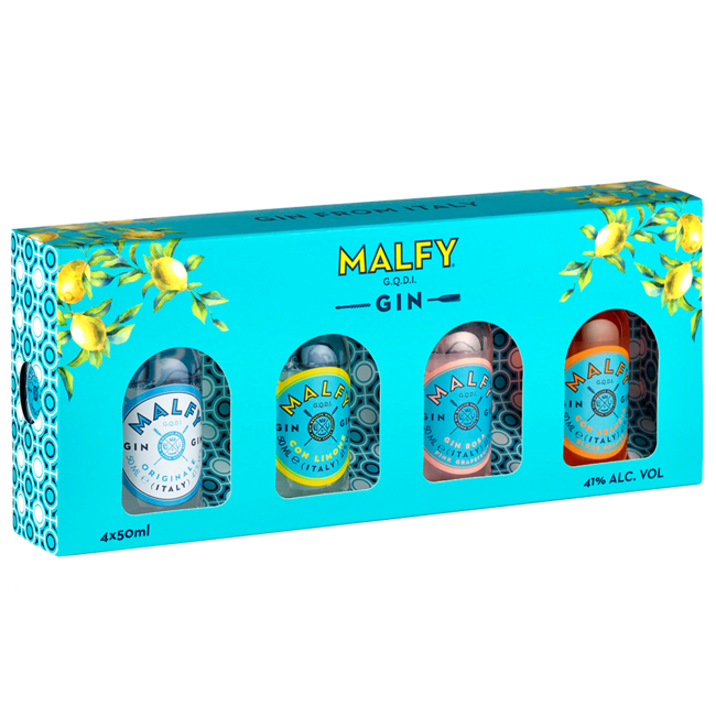 Malfy Gin Mini Set 4x 0.05 l 41% vol