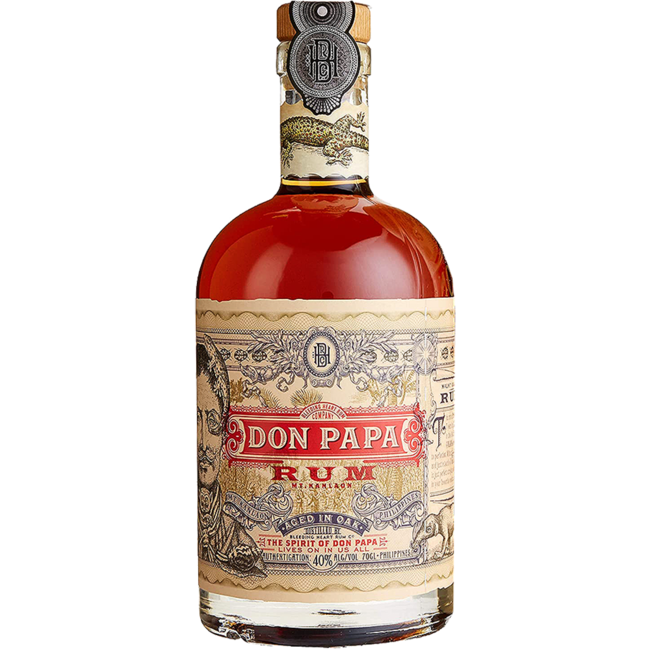 Don Papa Single Island Rum ohne Box 0.7 l 40% vol