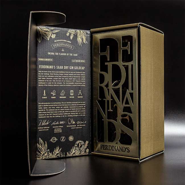 Ferdinands Saar Goldcap Gin 0.5 l 49% vol